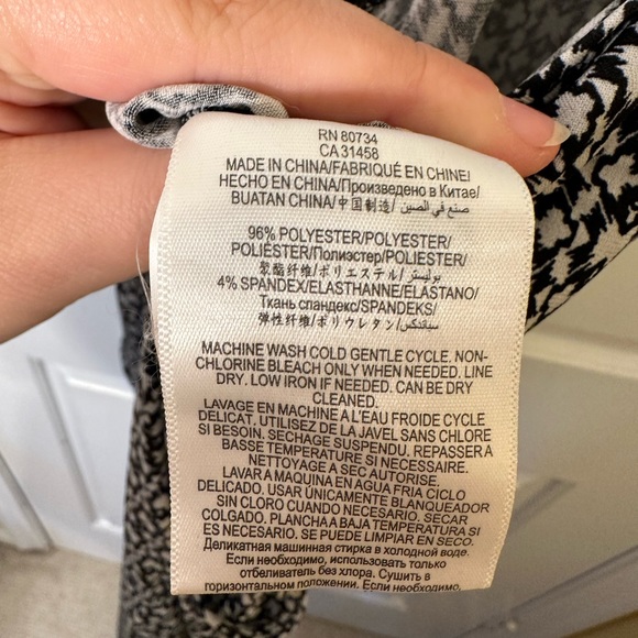 BCBGeneration Black and White Jumpsuit - Picture 5 of 5